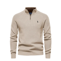 Suéter Polo Ziper Confort
