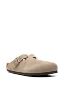 Birken Clog Boston de camurça